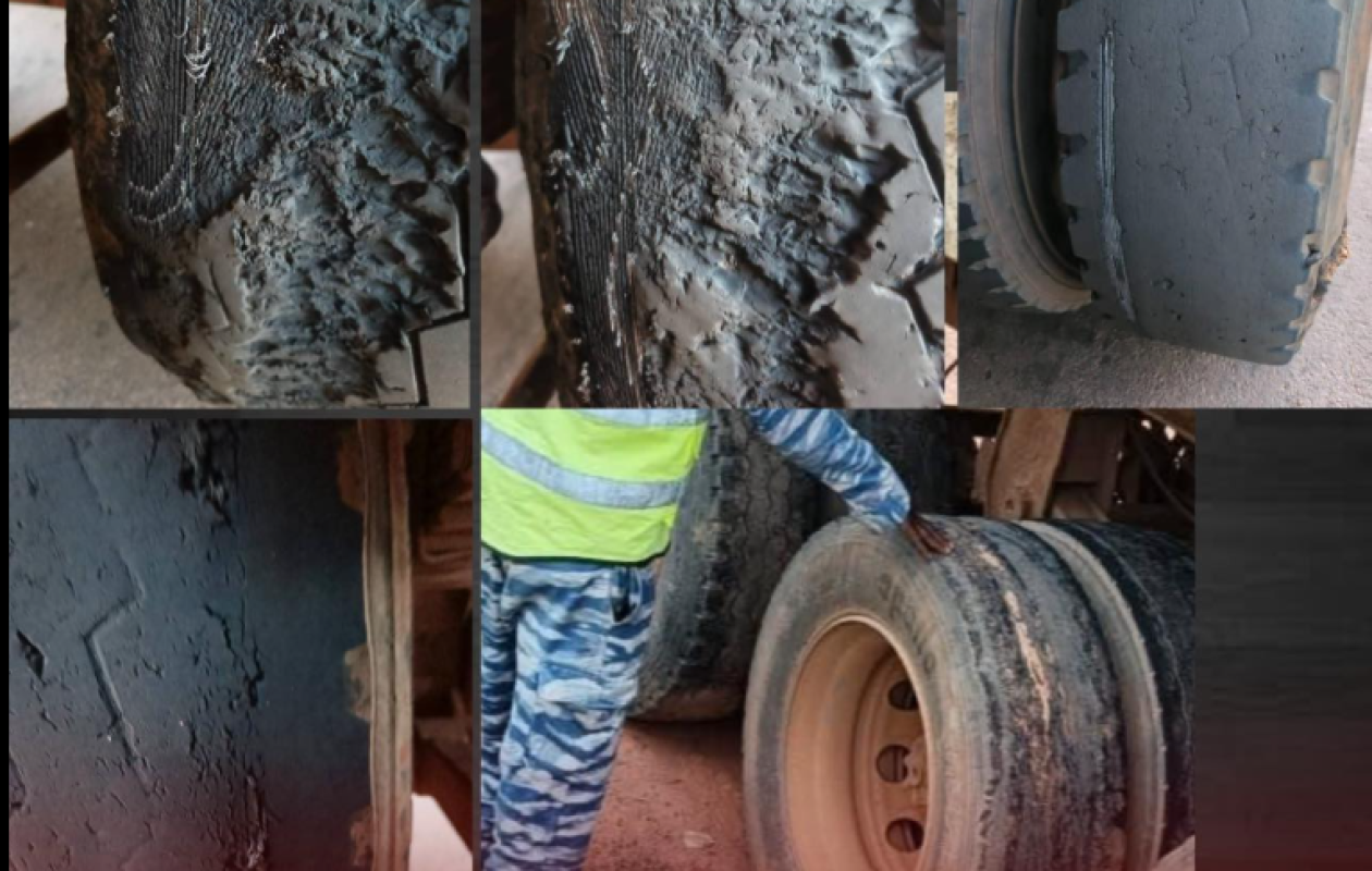 Gendarmerie nationale : des camions immobilisés pour pneus dangereux sur plusieurs axes routiers