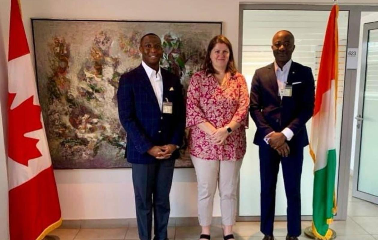 Diplomatie culturelle : L’ambassadrice du Canada salue l'engagement de Christian Ouaka