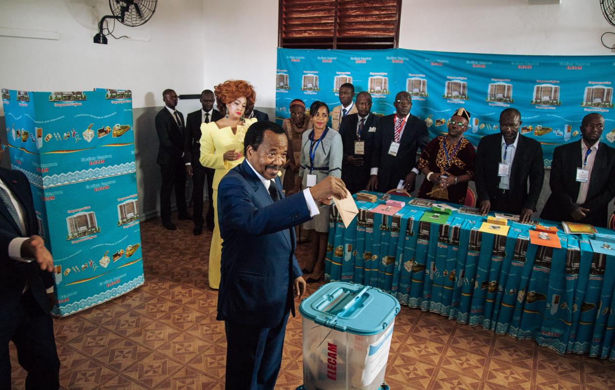 Le Cameroun aux urnes pour la présidentielle, Biya grand favori pour un 8e mandat