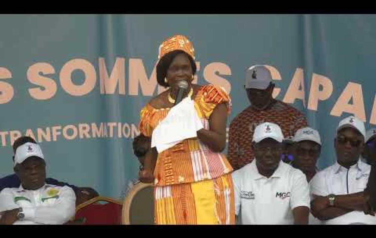 Présidentielle du 25 octobre 2025: Simone Ehivet Gbagbo à Bouaflé pour conquérir les populations