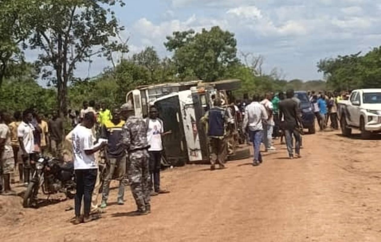 Bouna : un camion de militants du RHDP se renverse, deux morts et plus de 60 blessés
