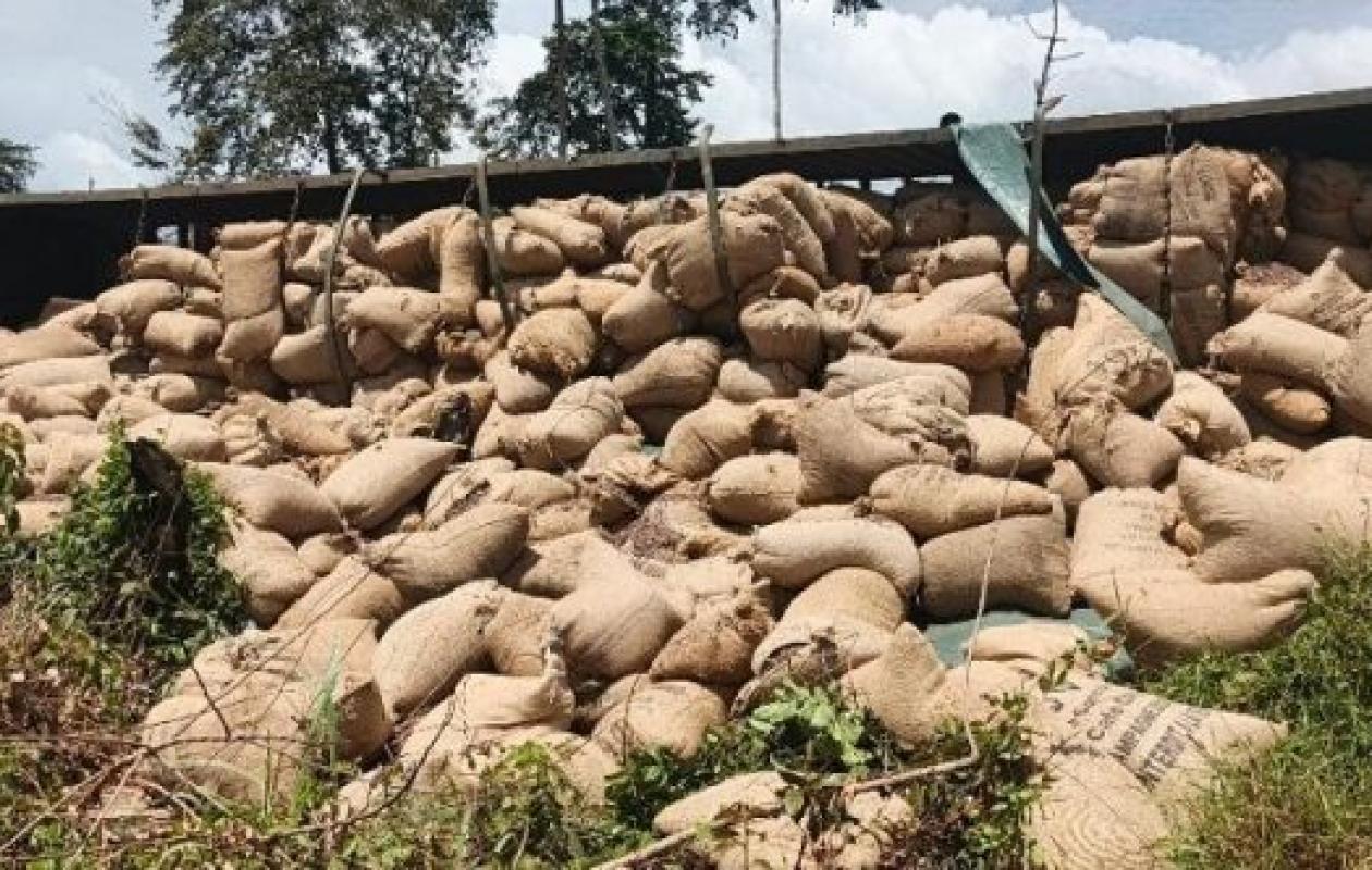 Un camion de 40 tonnes de cacao se renverse sur l’axe Bloléquin-Guiglo