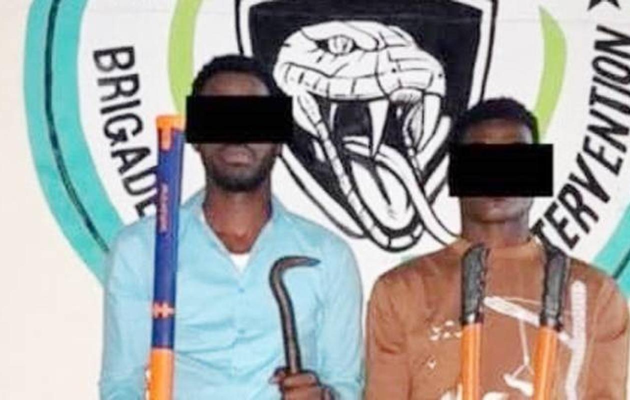 Coup de filet à Cocody : La BRI Nord met fin aux agissements de deux cambrioleurs présumés.