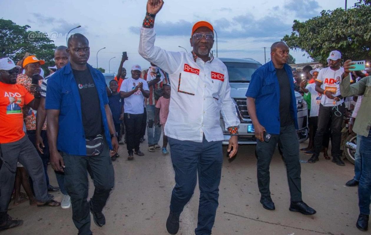 Yamoussoukro – Élection présidentielle : Parade festive en apothéose pour soutenir le Président Alassane Ouattara