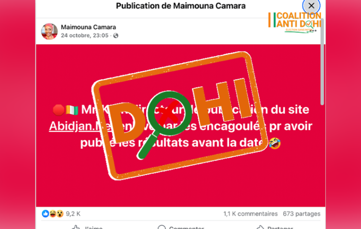 Côte d'Ivoire : de fausses rumeurs évoquent l'assassinat du Directeur de publication du média Abidjan.net