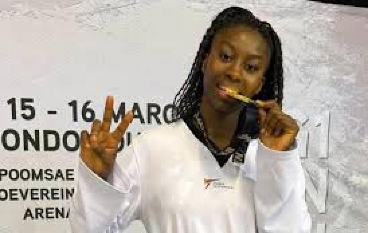 Wuxi 2025 : Kimi Laurène Ossin, la nouvelle pépite du taekwondo ivoirien, médaillée d'argent (-73 kg).