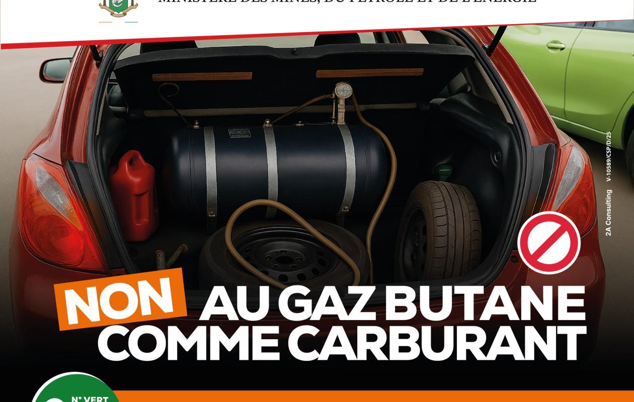 Côte d’Ivoire : lancement d’une campagne nationale pour un usage responsable du gaz butane