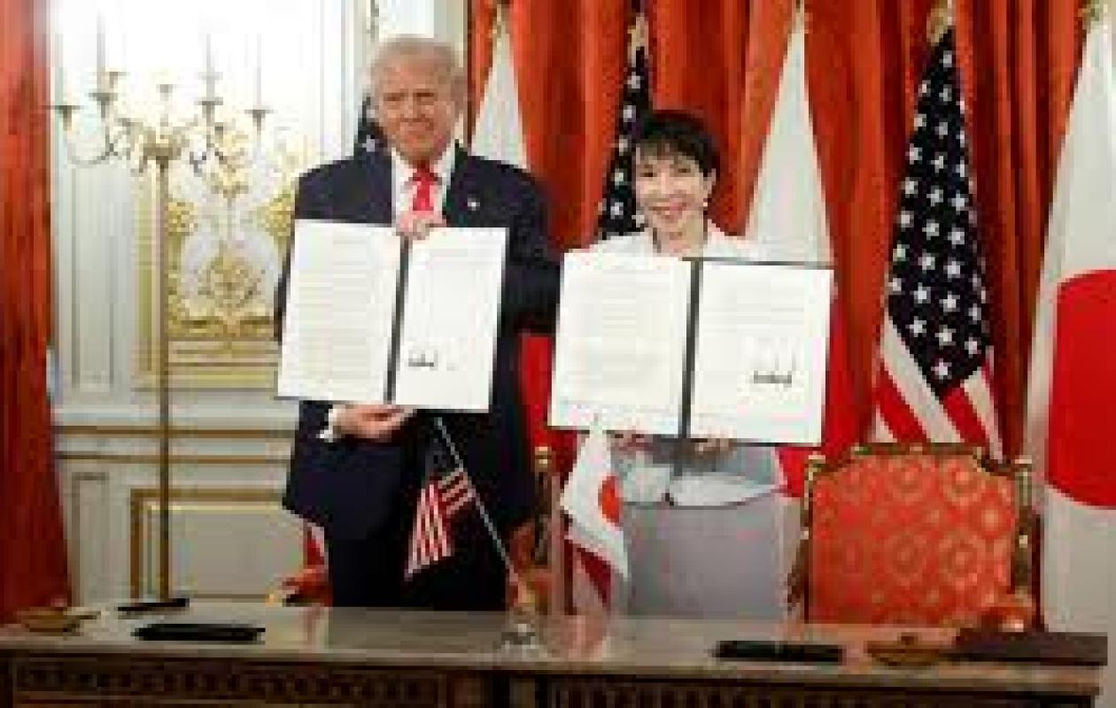 Japon: en visite à Tokyo, Donald Trump appelle à un nouvel élan du partenariat nippo-américain