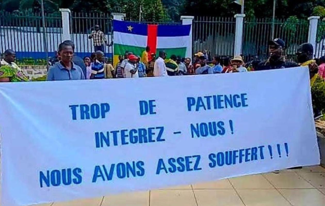 RCA : Des Stagiaires du Ministère des Finances Manifestent pour leur Intégration dans la Fonction Publique