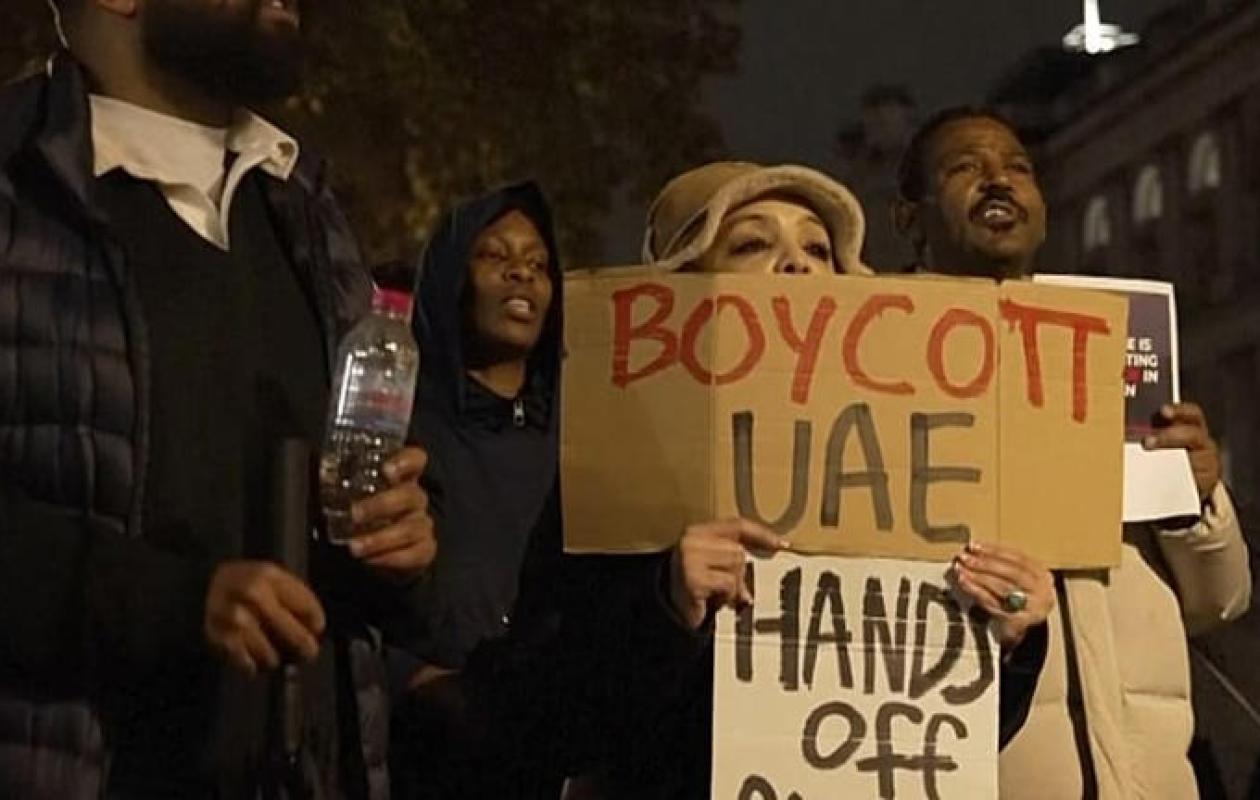 Manifestation à Londres en soutien au Soudan face à l'escalade du conflit