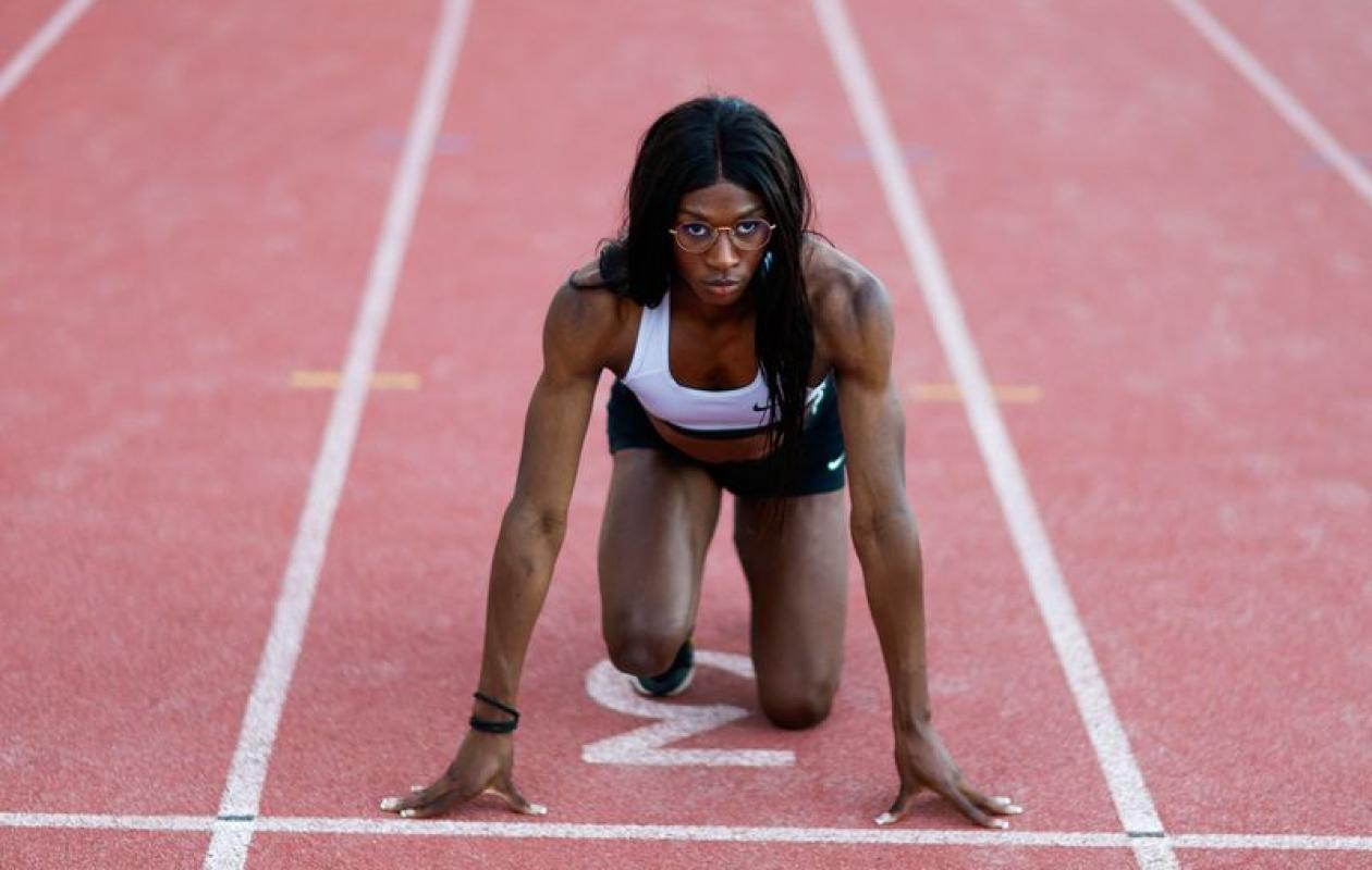 Halba Diouf, l'athlète transgenre franco-sénégalaise, qui défie les règles et...Trump