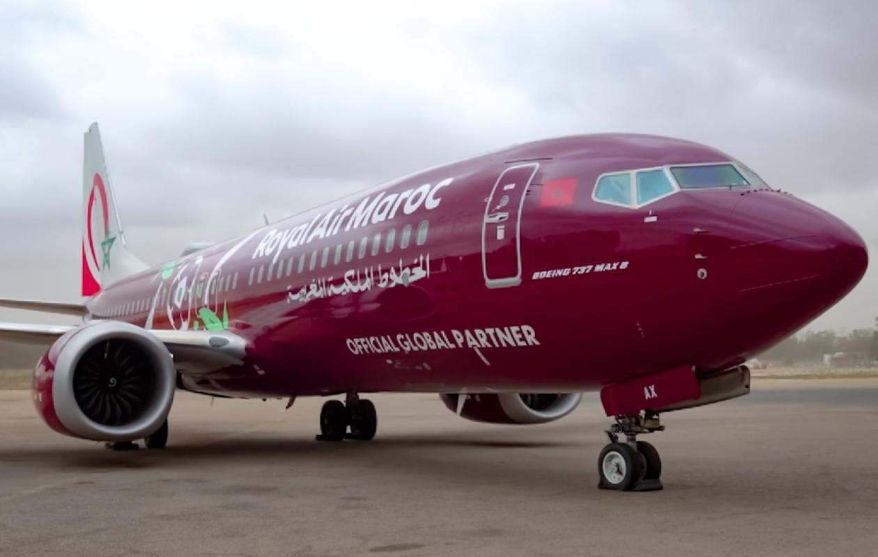ROYAL AIR MAROC HABILLE UN AVION POUR LA COUPE D’AFRIQUE DES NATIONS 2025