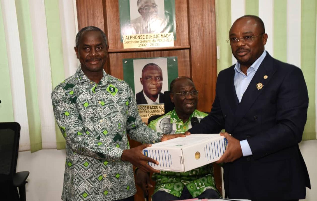 PDCI-RDA : Calice Yapo prend officiellement les rênes du Secrétariat exécutif