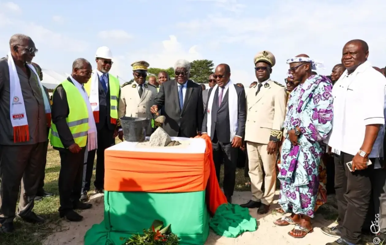 Un Pôle de Santé Vital à Songon : Beugré Mambé Lance la Construction du Centre de Transfusion Sanguine