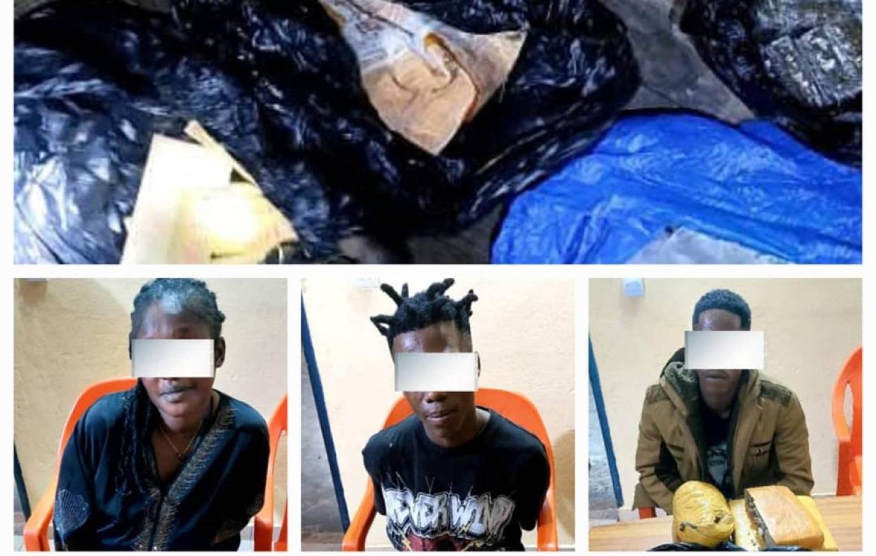 Guiglo : Trois trafiquants arrêtés, des kilos de drogue saisis dans l’opération Épervier.