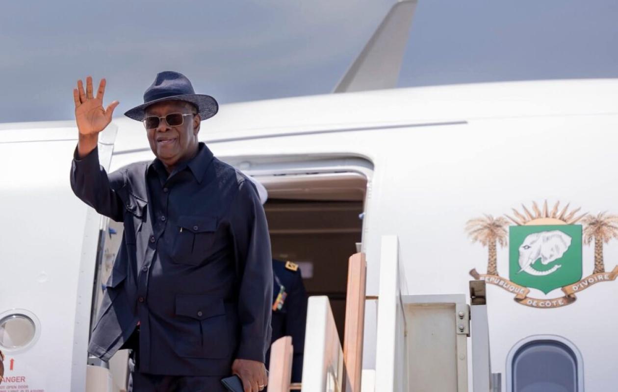 Le Président Ouattara en France pour un voyage officiel