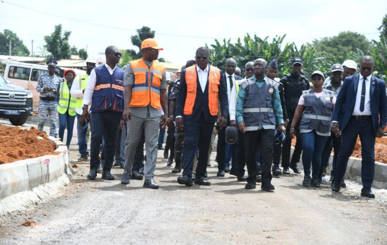 Abidjan : La Y4, Autoroute de Contournement, sera Complètement Achevé Fin Décembre