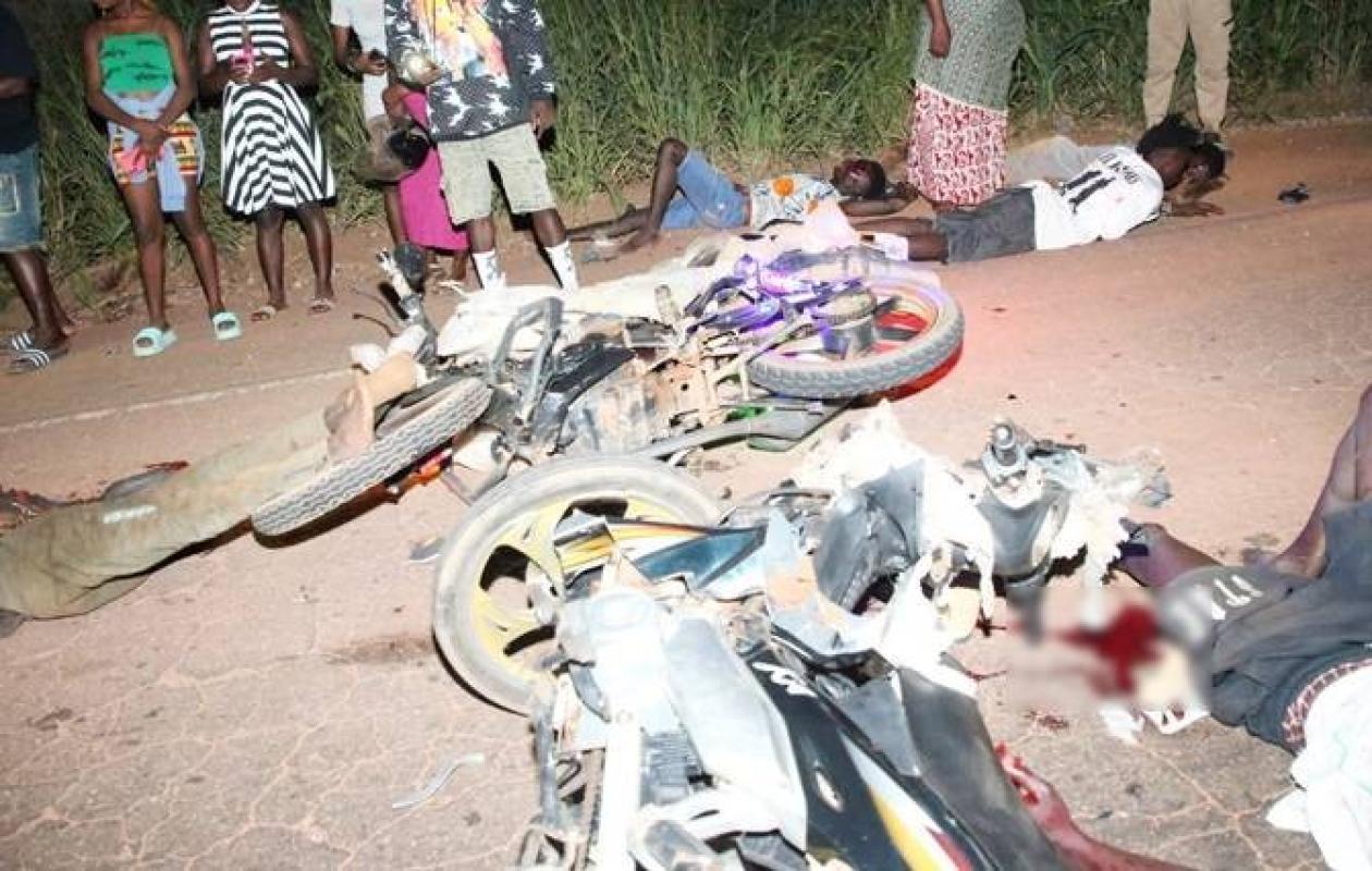 Drame sur l'axe Kotobi–Anékro : Une course de motos se termine par un carnage