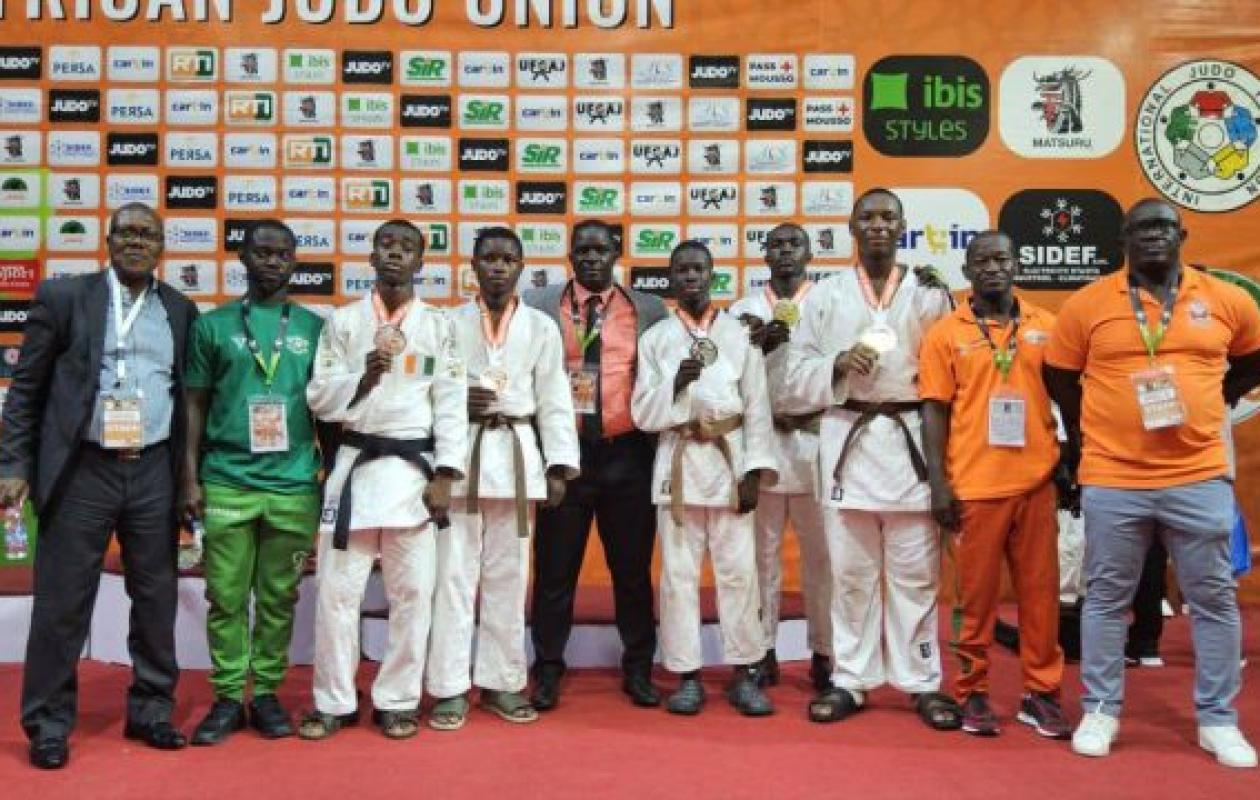 Le Judo Ivoirien Brille : 5 Médailles pour la Côte d'Ivoire à la Coupe d'Afrique Cadets