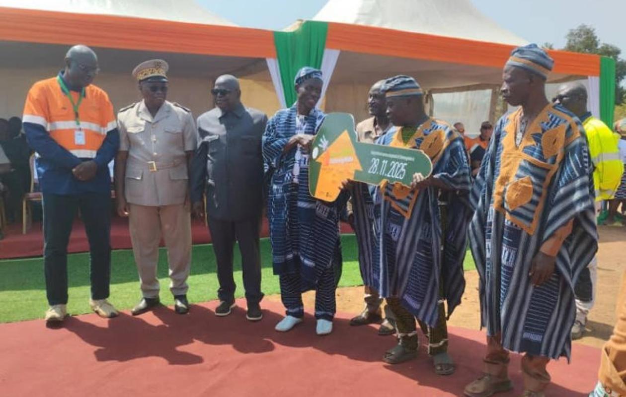 Relocalisation réussie : Montage Gold offre 210 logements neufs et des infrastructures modernes pour le projet minier Koné