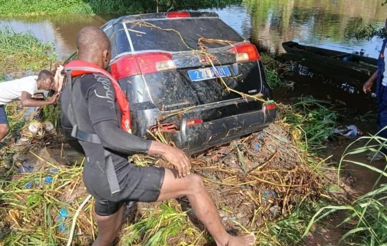 Dabou : un automobiliste retrouvé noyé sous le pont Agnéby après une sortie de route