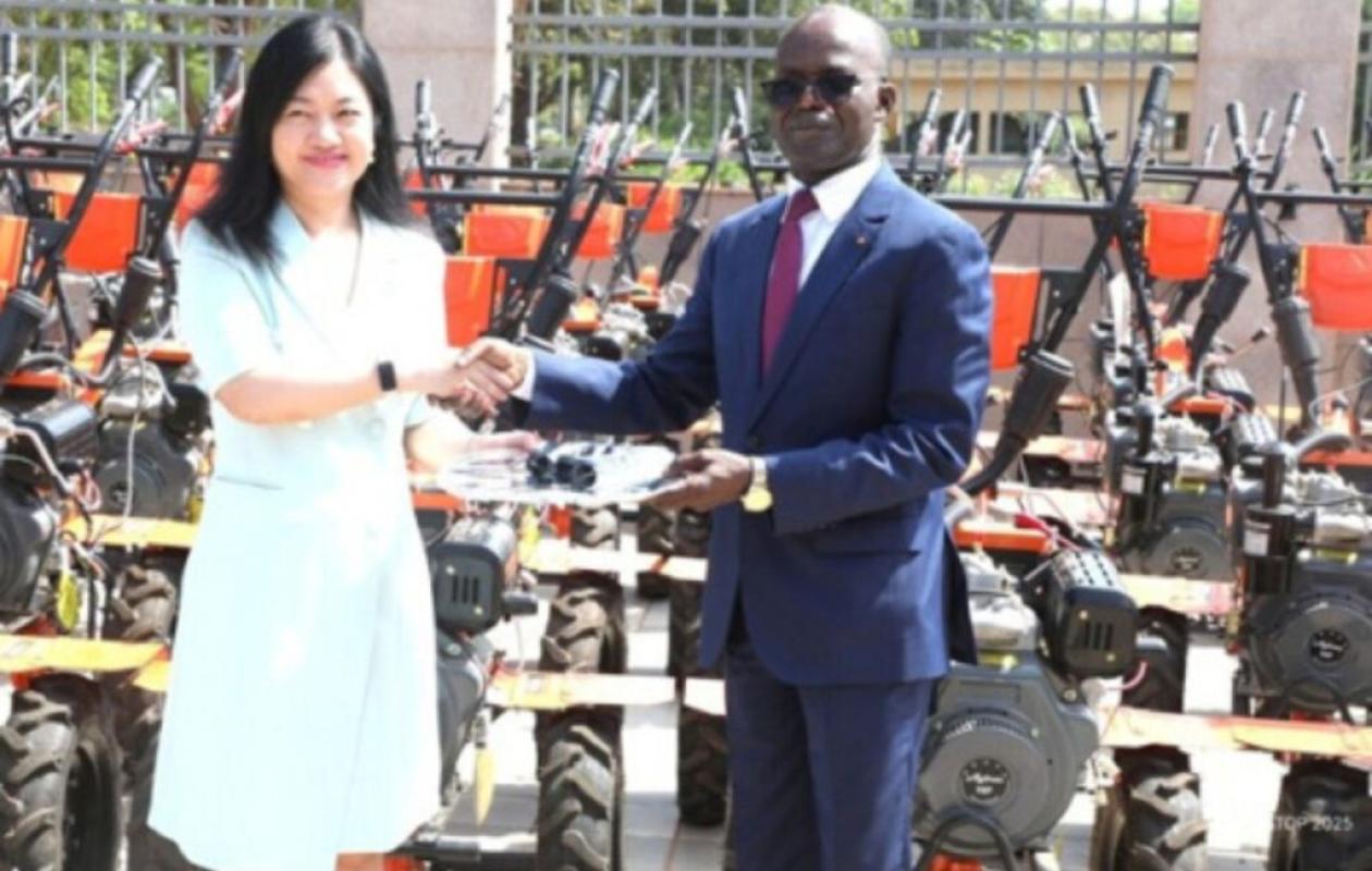 Coopération Togo-Chine : de nouveaux équipements pour booster la mécanisation à Kara