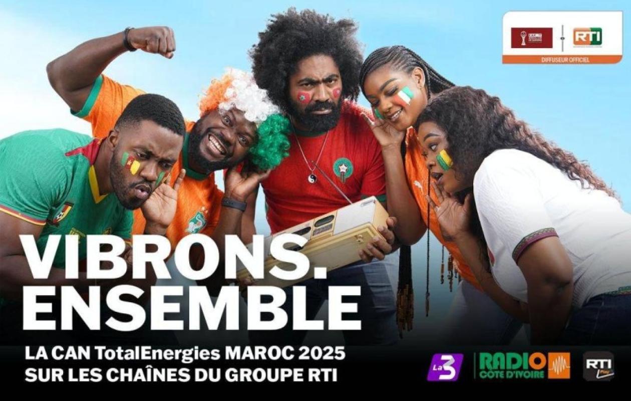 Couverture médiatique intégrale de la CAN 2025 par le Groupe RTI