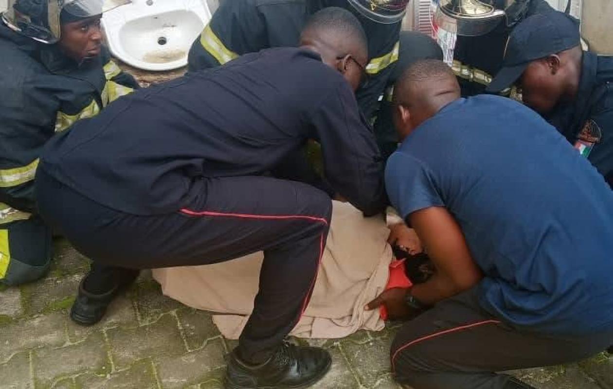 Bingerville : une tentative de suicide déjouée grâce au courage des sapeurs-pompiers