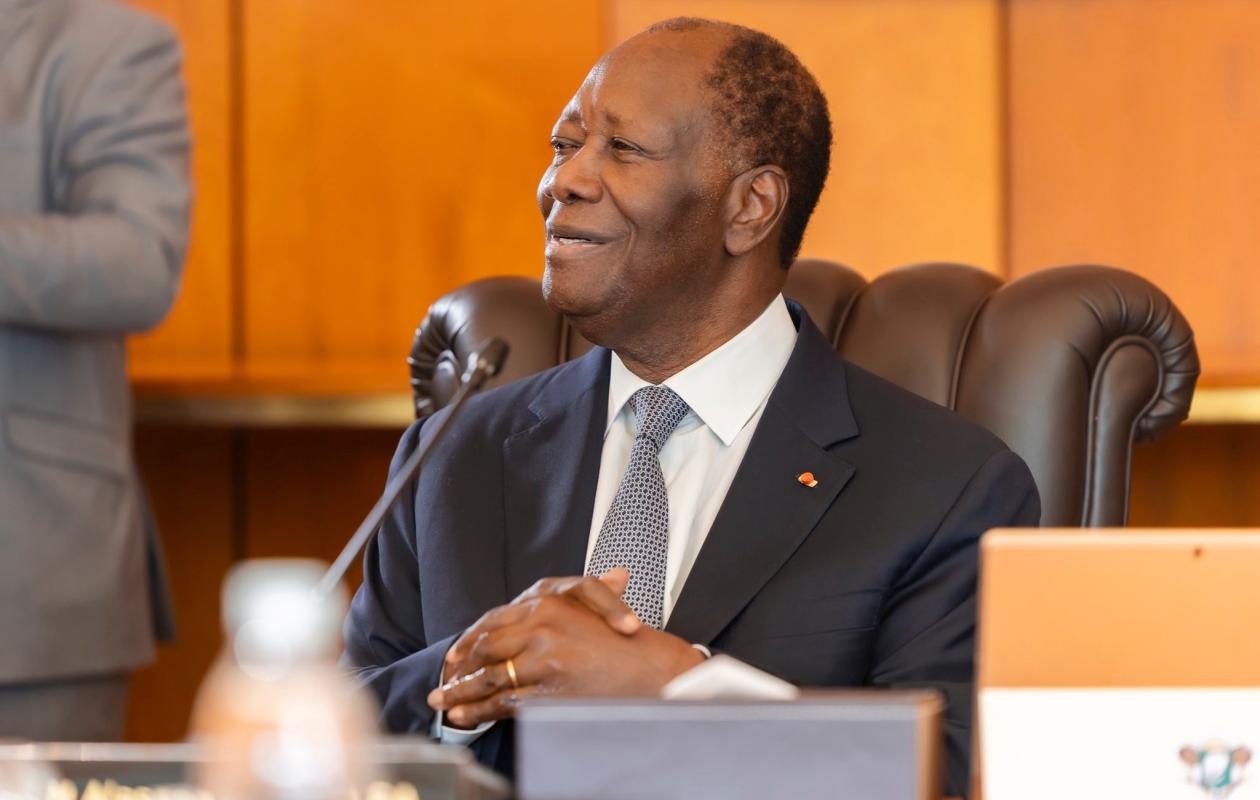 Côte d’Ivoire : le président Ouattara place la paix et le développement au centre des priorités de l’année