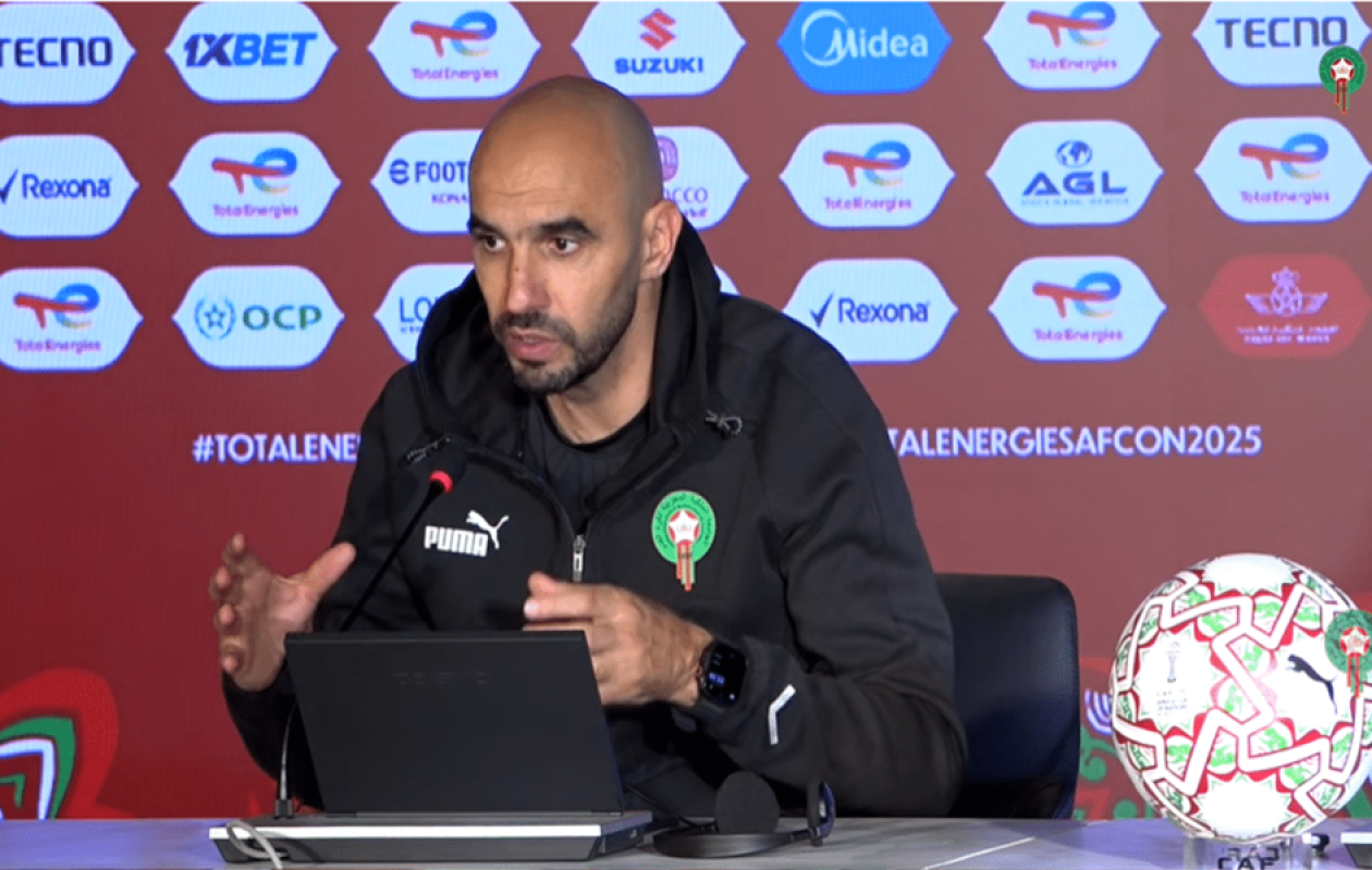 CAN Maroc 2025 : Regragui freine l’euphorie après l’exploit face au Cameroun