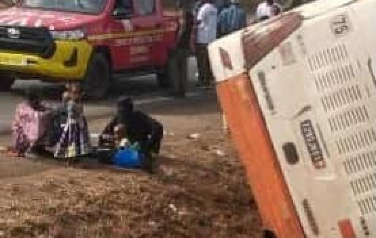 Kanawolo : 48 blessés dans un grave accident de la route