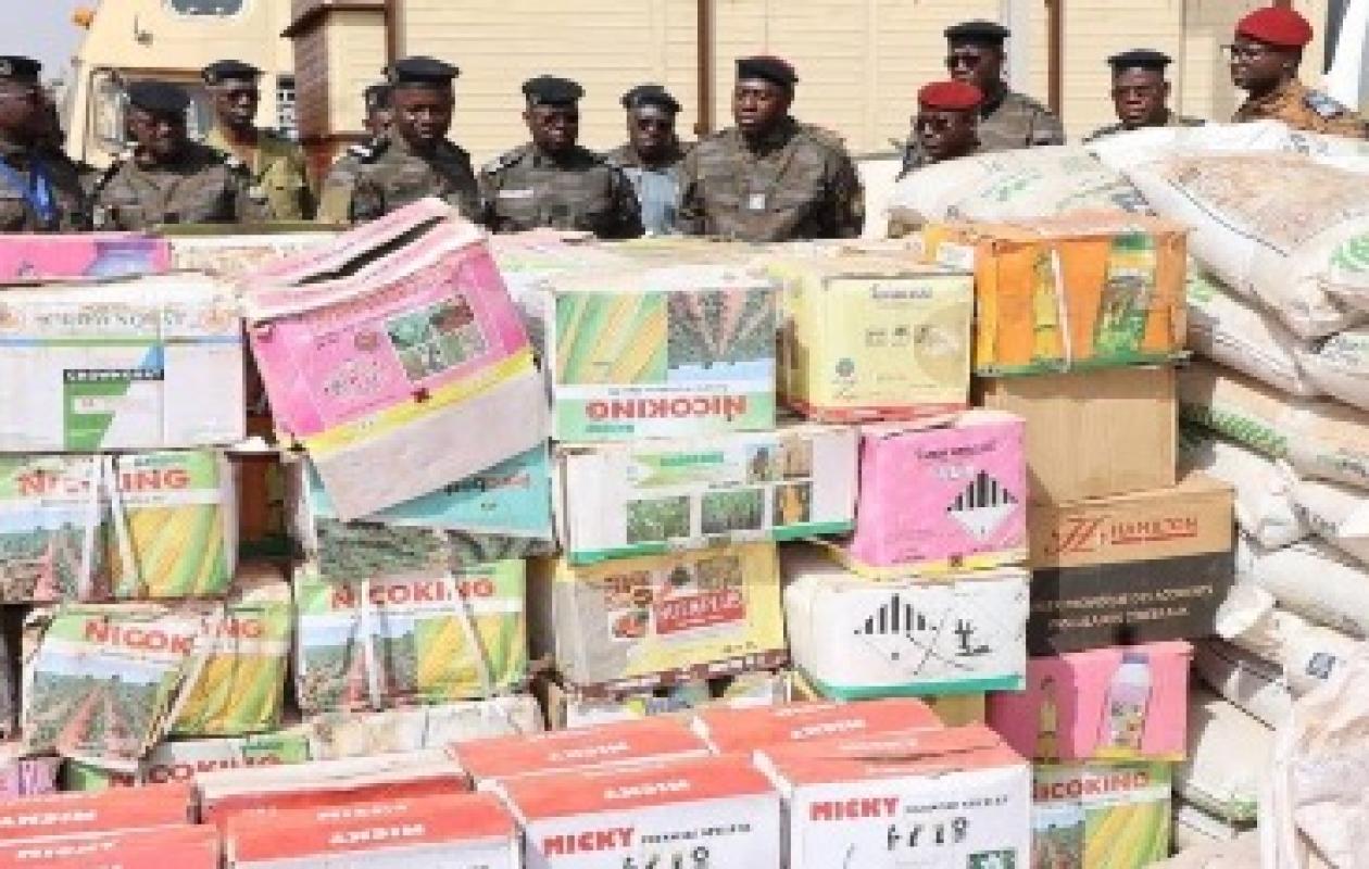 Burkina : Plus de 732 millions FCFA de produits illicites saisis