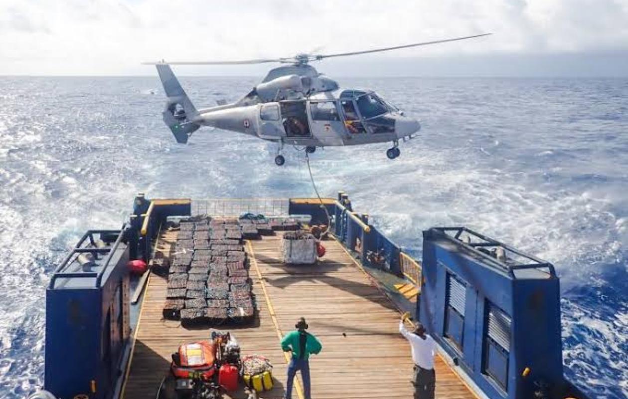 Près de cinq tonnes de cocaïne saisies sur un bateau en Polynésie française