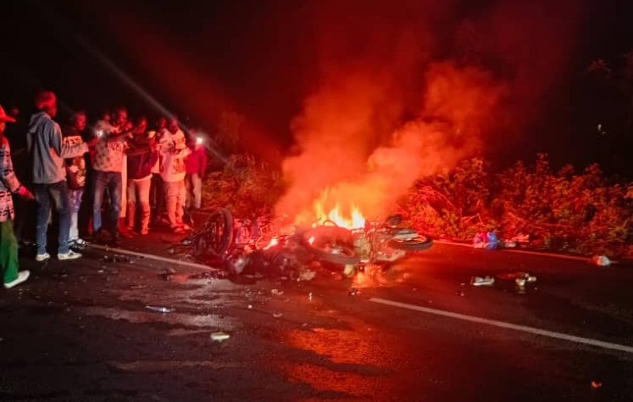 Drame à Zéalé : quatre morts dans une collision mortelle de motos