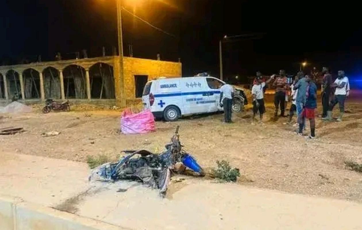 Sinématiali : Un mort dans une collision entre une ambulance et une moto