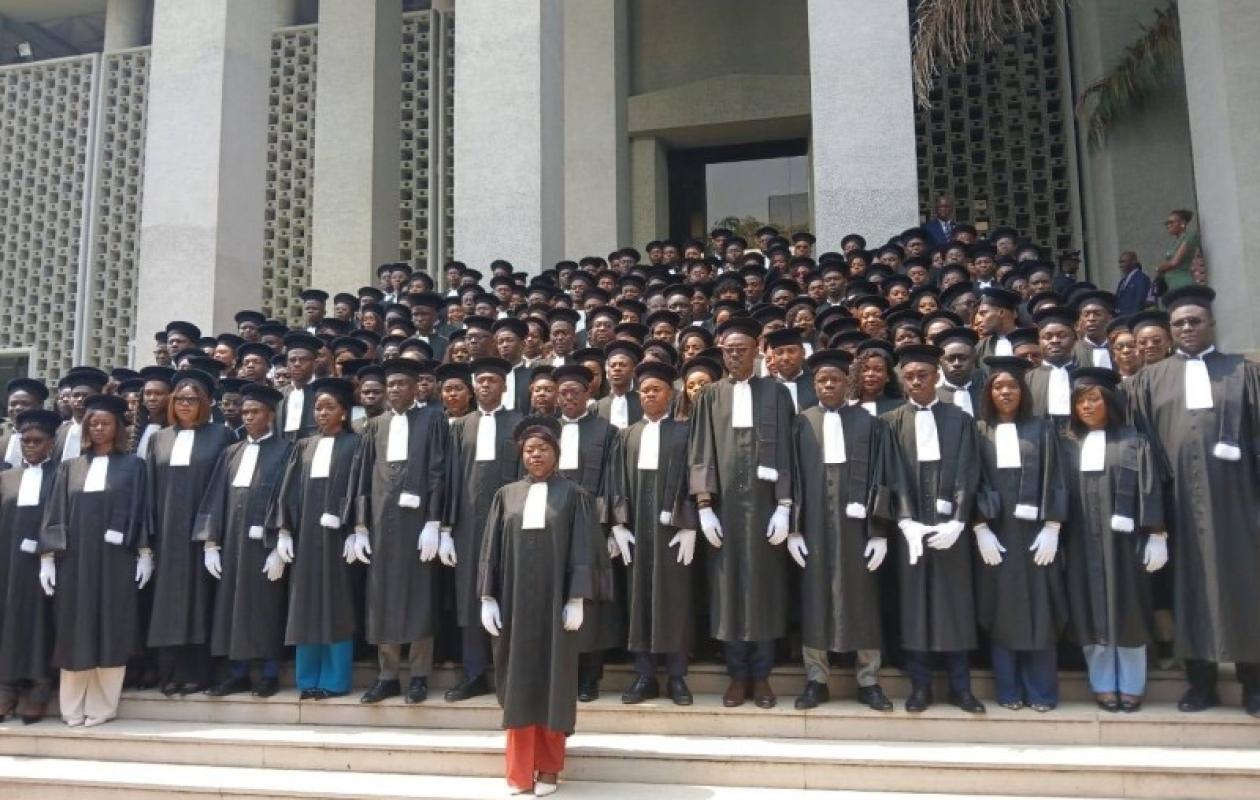 Prestation de serment : 201 greffiers promettent rigueur et dévoueme