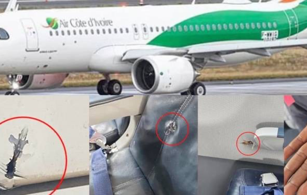 Tirs à Niamey : un Airbus d’Air Côte d’Ivoire touché par des impacts, aucun blessé