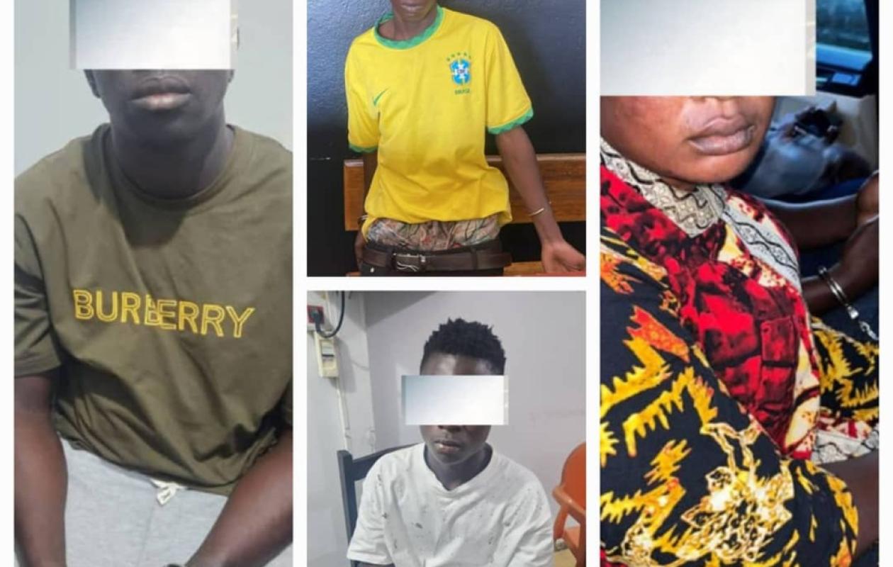 Bouaké : Dix personnes arrêtées pour vols et recel de motos et tricycles