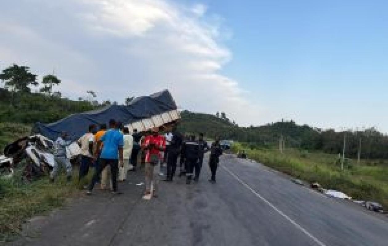 Collision meurtrière sur l’axe San Pedro–Sassandra : le bilan s'alourdit à 19 morts