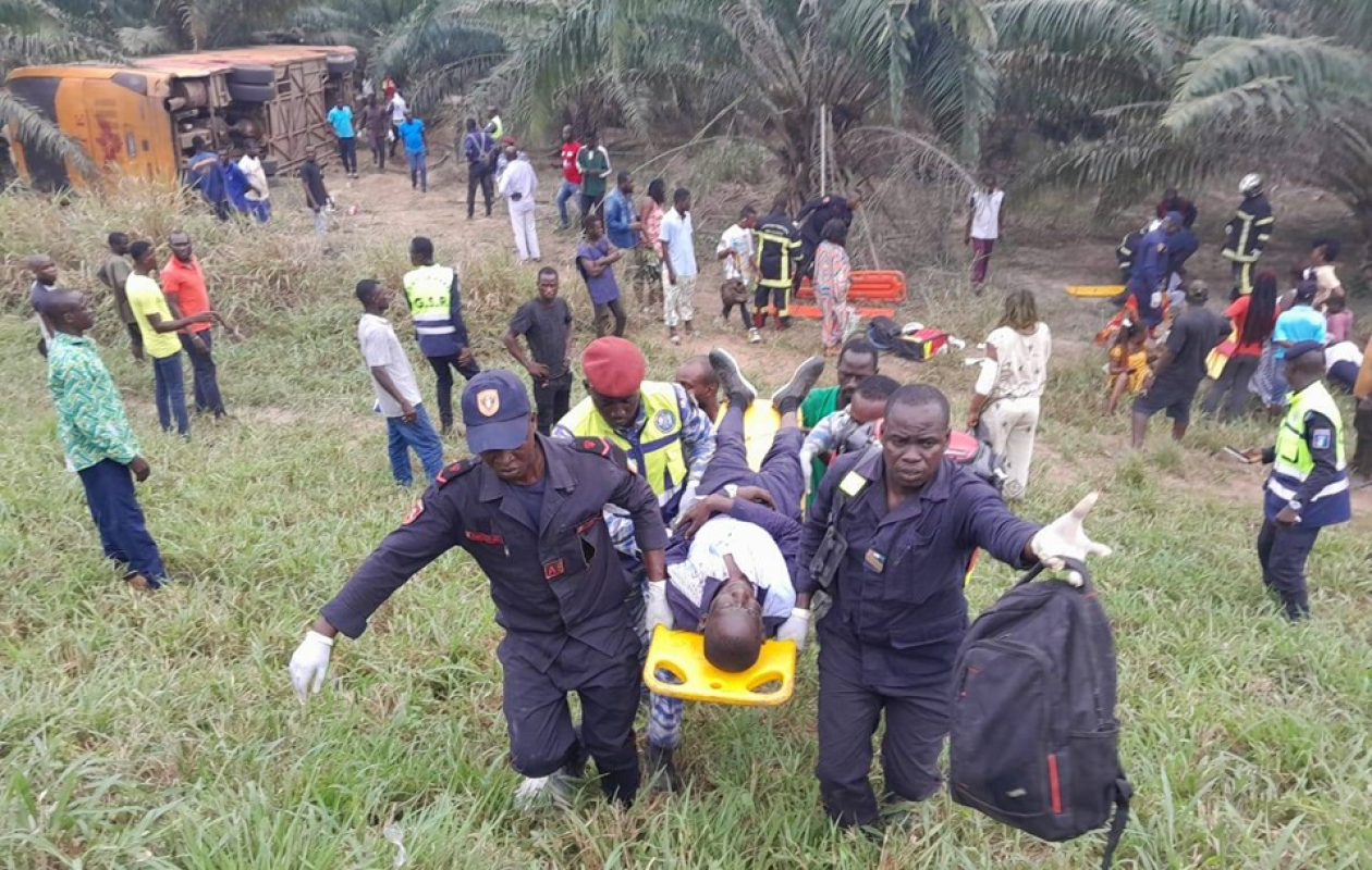 Sortie de route d’un car à N’Zianouan : 48 victimes enregistrées sur l’Autoroute du Nord