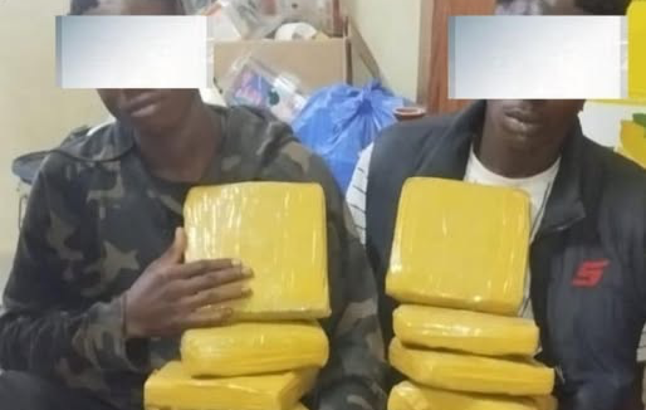 Bondoukou : deux individus arrêtés avec une importante quantité de drogue