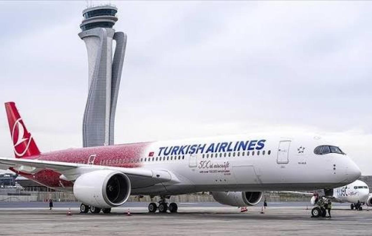 DE 5 À 500 AVIONS : TURKISH AIRLINES INAUGURE SON A350 AUX COULEURS DE SES EMPLOYÉS