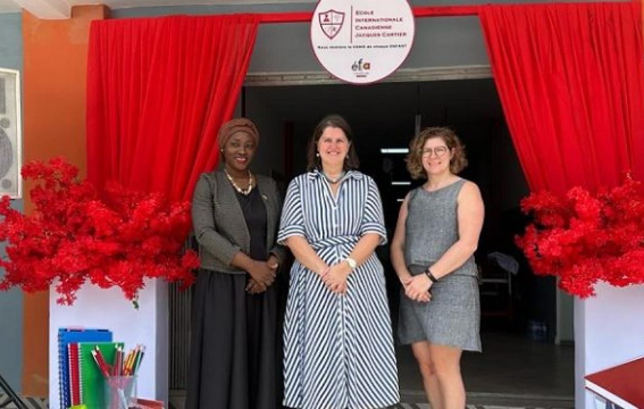 Le Canada renforce sa présence à Abidjan avec l’EIC Jacques Cartier