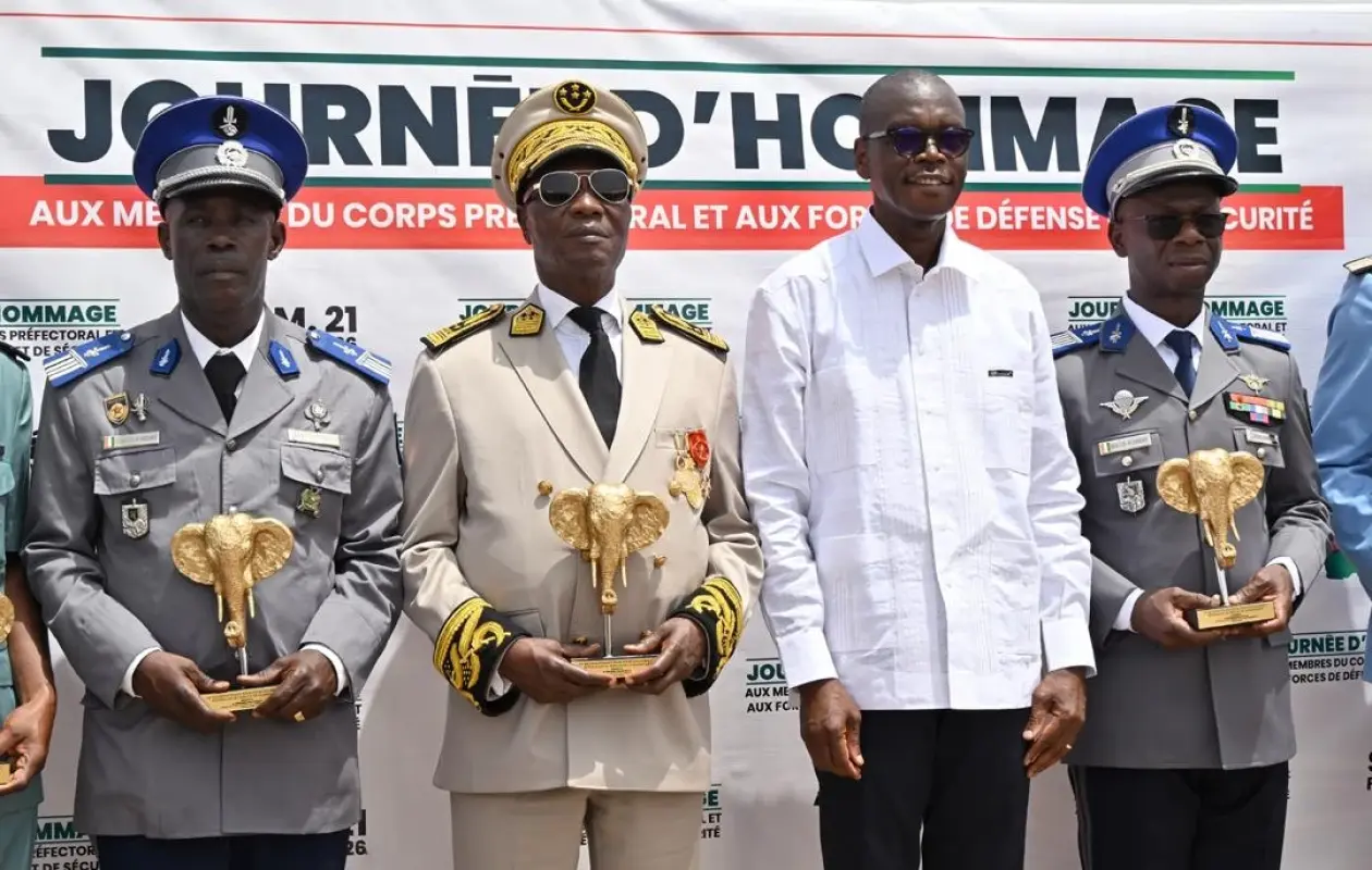 Bouaflé : 51 serviteurs de l'État honorés pour la stabilité de la Marahoué