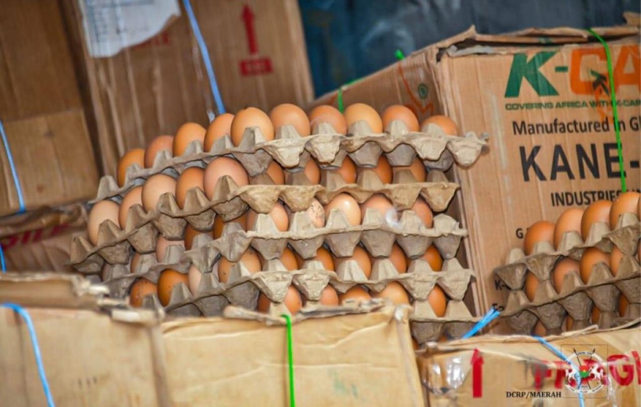 Ouagadougou : 180 000 œufs contaminés transformés en engrais