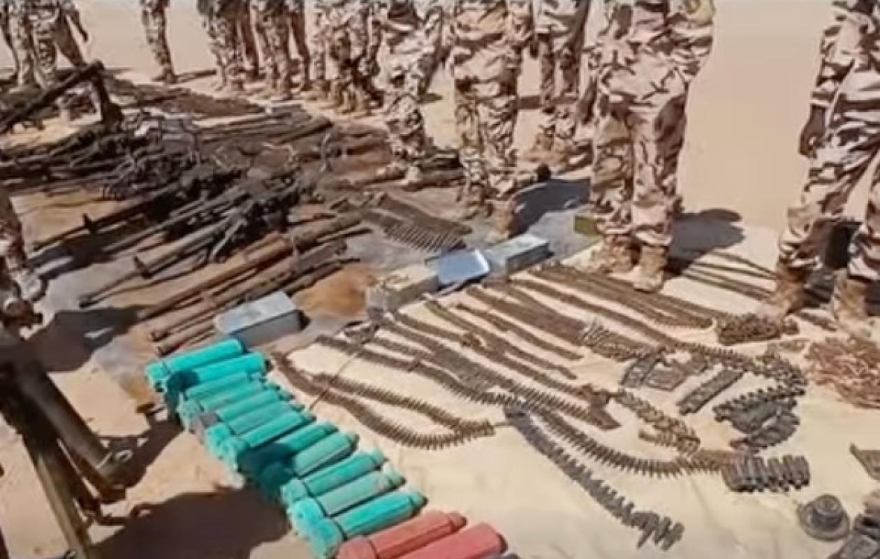 Sécurité transfrontalière : Importante saisie d'armes à la frontière Tchad-Libye