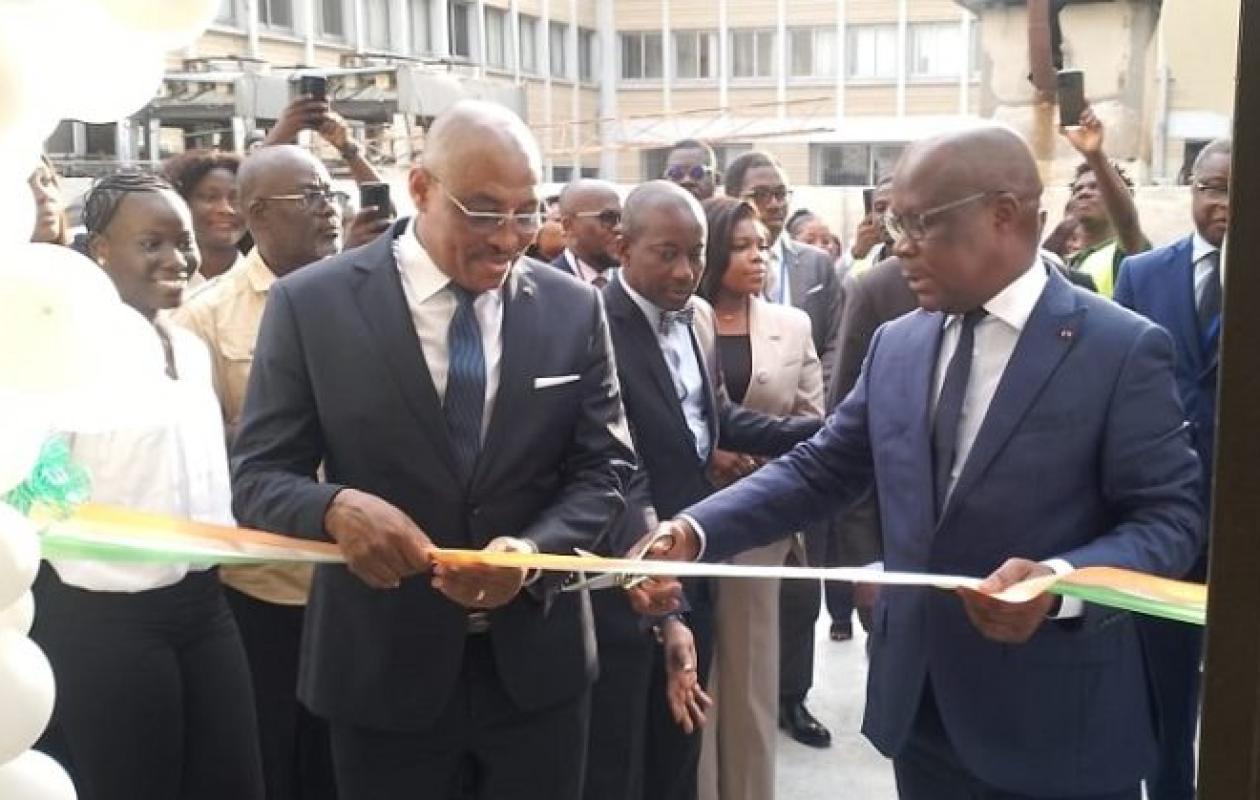 Modernisation du système sanitaire : Pierre Dimba inaugure un nouveau siège stratégique pour la DRH