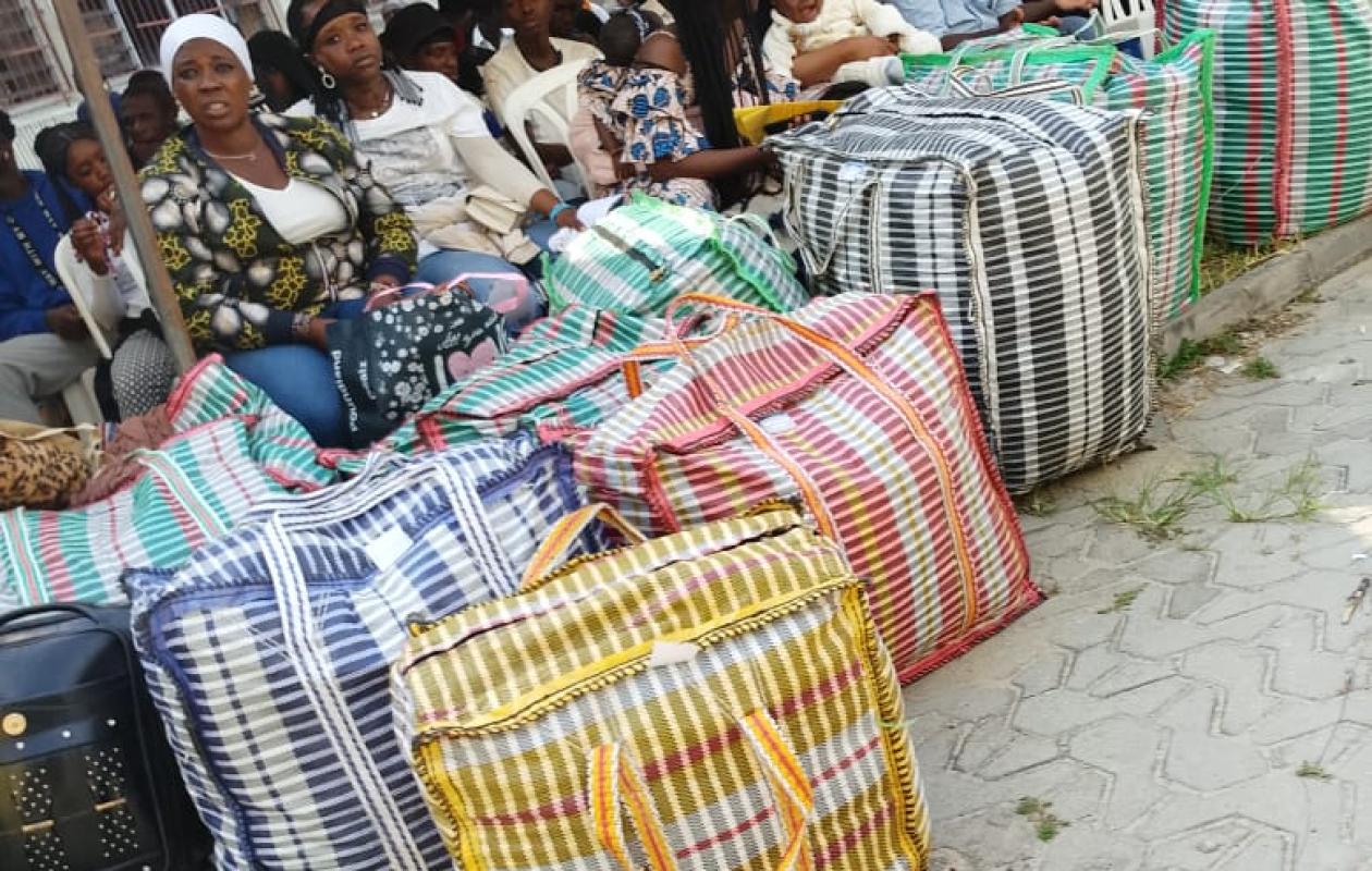 145 Ivoiriens rapatriés de Tunisie accueillis à Abidjan