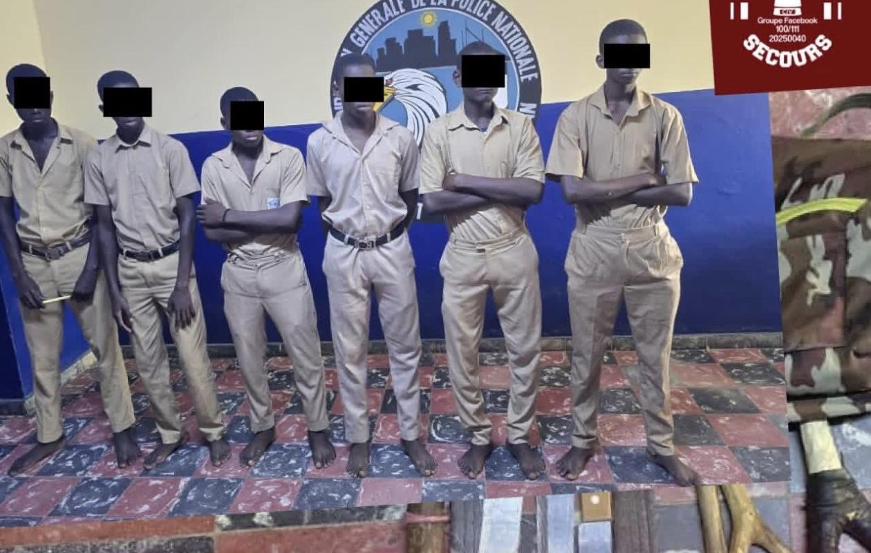 Anyama : Six élèves arrêtés avec machettes et couteaux après les examens blancs