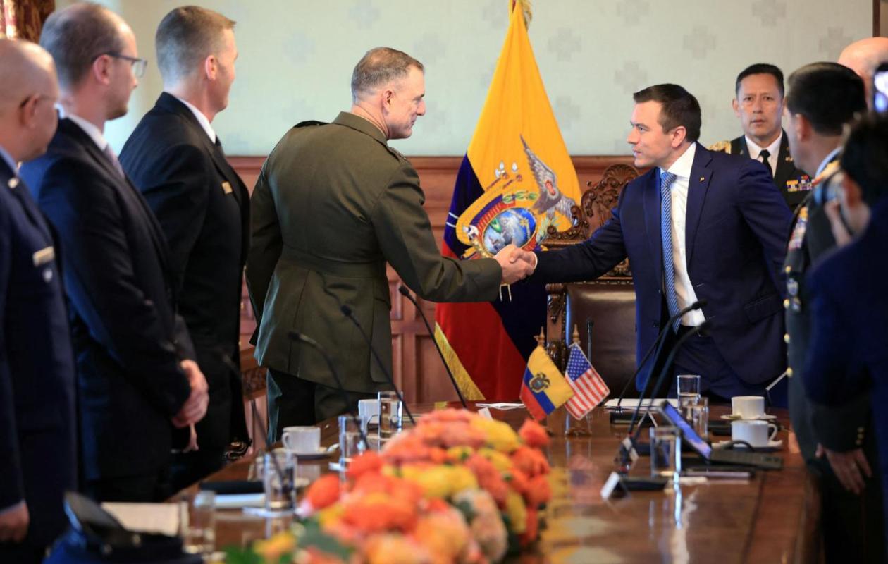 L’Equateur annonce des « opérations conjointes » avec les Etats-Unis pour lutter contre le narcotrafic